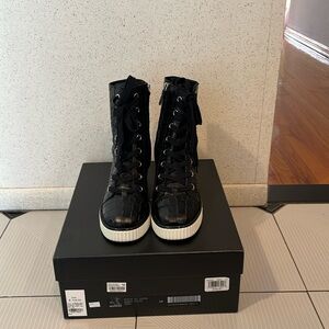 Giuseppe Zanotti indie 50 Donna braky print boots worn once size EUR 39